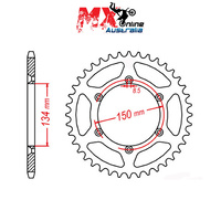 MTX Rear Sprocket 45T 11-110-45
