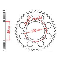 MTX Rear Sprocket 41T for Suzuki GS250 1982 >520 