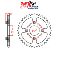 MTX Rear Sprocket 35T 11-153-35