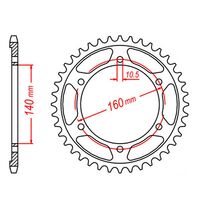 MTX Rear Sprocket 47T for Kawasaki GPZ900R Ninja 1990-1997 >530 