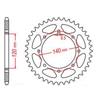 MTX Rear Sprocket 42T for Kawasaki KLE500 1995-1998 >520 