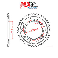 MTX Rear Sprocket 41T 11-1877-41