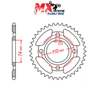 MTX Rear Sprocket 39T 11-1J3-39