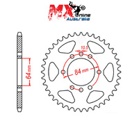MTX Rear Sprocket 41T 11-220-41