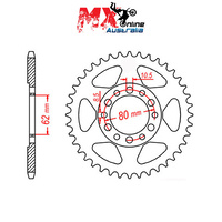 MTX Rear Sprocket 44T 11-248-44