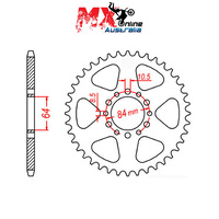 MTX Rear Sprocket 40T for Suzuki DF200 Trojan 1996-1999 11-290-40