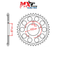 MTX Rear Sprocket 48T 11-33C-48