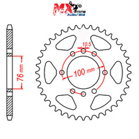 MTX Rear Sprocket 45T 11-374-45