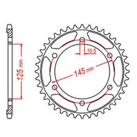 MTX Rear Sprocket 43T for Yamaha TDM850 2001 >525 