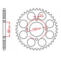 MTX Rear Sprocket 43T for Honda CB750F SUPER SPORT 1978 >630 