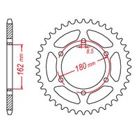 MTX Rear Sprocket 46T for Suzuki PE250 1981-1982 >520 