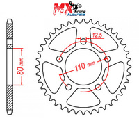 MTX Rear Sprocket 33T 11-442-33