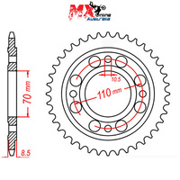 MTX Rear Sprocket 36T 11-443-36