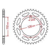 MTX Rear Sprocket 45T for Kawasaki KX65 2001-2005 >420 