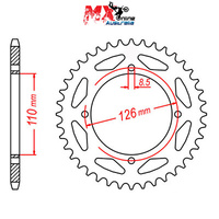 MTX Rear Sprocket 47T 11-455-47