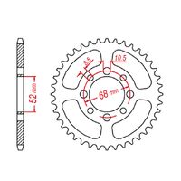 MTX Rear Sprocket 34T for Kawasaki KLX110 2002-2020 >420 