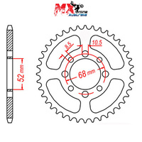 MTX Rear Sprocket 37T 11-463-37