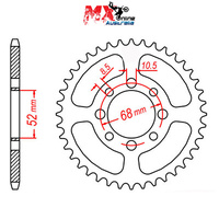 MTX Rear Sprocket 36T 11-464-36