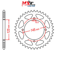 MTX Rear Sprocket 39T 11-5Y1-39
