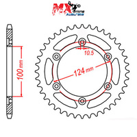 MTX Rear Sprocket 38T 11-735-38