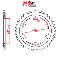 MTX Rear Sprocket 38T 11-893-38