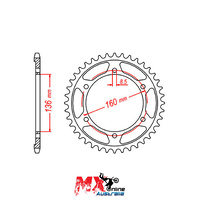 MTX Rear Sprocket 45T 11-BMW-45