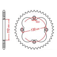 MTX Rear Sprocket 39T for Honda TRX250R 1986-1989 >520 