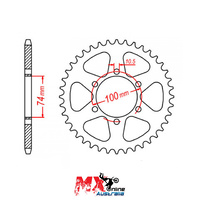 MTX Rear Sprocket 46T 11-HY3-46