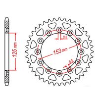 MTX Rear Sprocket 55T for Honda CRF250X 2006-2013 >520 