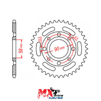 MTX Rear Sprocket 33T 11-KB4-33
