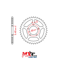 MTX Rear Sprocket 44T 11-KM3-44