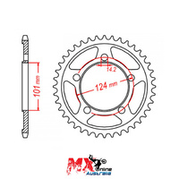 MTX Rear Sprocket 38T for KTM 990 SMR SUPERMOTO 2011-2012 >525 