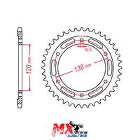 MTX Rear Sprocket 40T for Honda CBR300R 2014 >520 