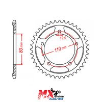 MTX Rear Sprocket 36T Triumph DAYTONA 1000 1991-1995 11-TR1-36