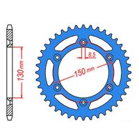 MTX Rear Sprocket 49T Blue for Yamaha WR450F 2018-2021 >520