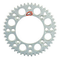 Renthal Ultralite Rear Sprocket 47T for Suzuki RM 85 2005-2022 >Silver