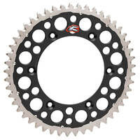 Renthal Twinring Rear Sprocket 49T for Suzuki RM-Z 450 2015-2017 >Black