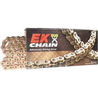 EK Chain for KTM 690 SMC R 2013-2017 SX-Ring Narrow Race Gold >520