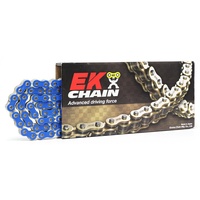 EK Chain for Kawasaki KDX250SR 1991-1993 SRX'Ring Blue >520