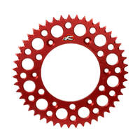 Renthal Ultralite Rear Sprocket 47T for Honda CRF 250 R 2018 >Red