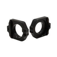 Works Connection Black Axle Blocks for Husqvarna FC 450 Rockstar Ed 2018-2021