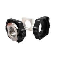 Works Connection Black Axle Blocks for Husqvarna FC 250 Rockstar Ed 2022-2024