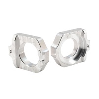 Works Connection Silver Axle Blocks for KTM 300 XC 2013-2022