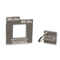 Works Connection Chain Gauge for Kawasaki KX 250 X 2022-2023 (48mm-54mm)