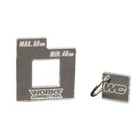 Works Connection Chain Gauge for Yamaha YZ 250 2006-2023 (48mm-58mm)