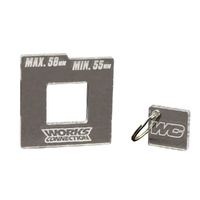 Works Connection Chain Gauge for KTM 400 XC-W 2007 (55mm-58mm)