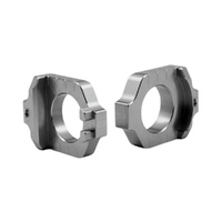 Works Connection Grey Axle Blocks for Kawasaki KX 450 F 2006-2025