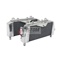 Kustom Hardware Radiator Set for Kawasaki KX125 2003-2008