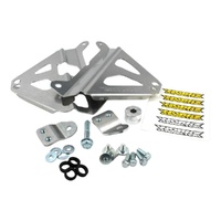 Works Connection Silver Radiator Braces 18-179