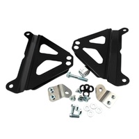Works Connection Black Radiator Braces 18-B279